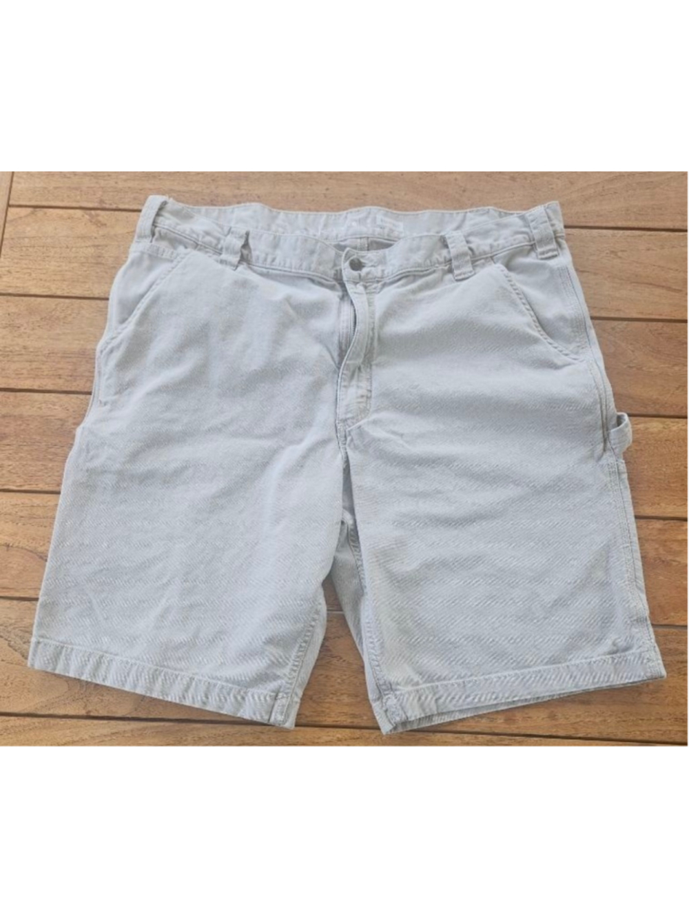 Carhartt Rugged Flex Relaxed Fit Canvas Utility Work Shorts Men Sz 40